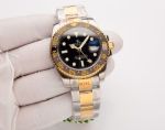 ROLEX GMT  904L Steel 8215 Movement 40MM Black Watch
